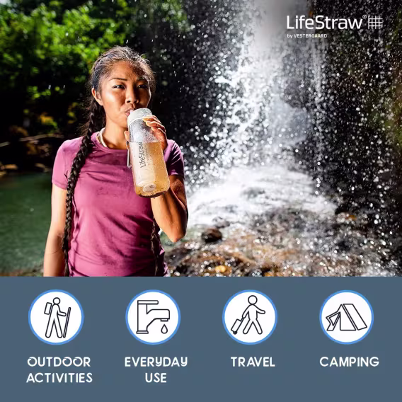 LifeStraw Go 2 Aşamalı Şişe Filtreleri  1 Yıllık Paket