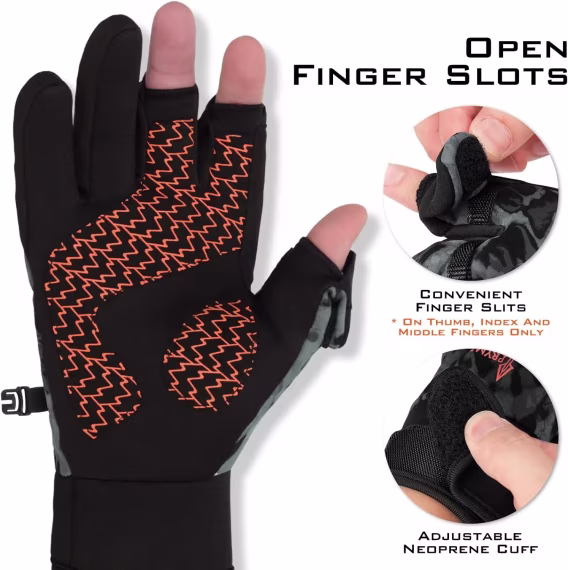 KastKing Mountain Mist Balıkçılık Eldiveni