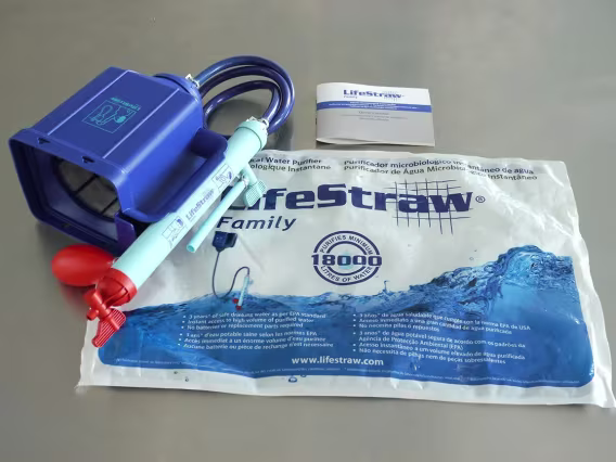 LifeStraw Ailesi 1.0 Taşınabilir Yerçekimi Su Arıtma Cihazı