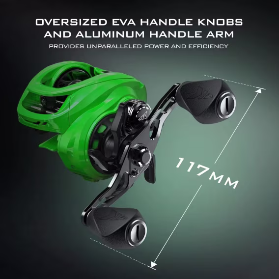 KastKing Zephyr Baitcasting Balıkçılık Makarası