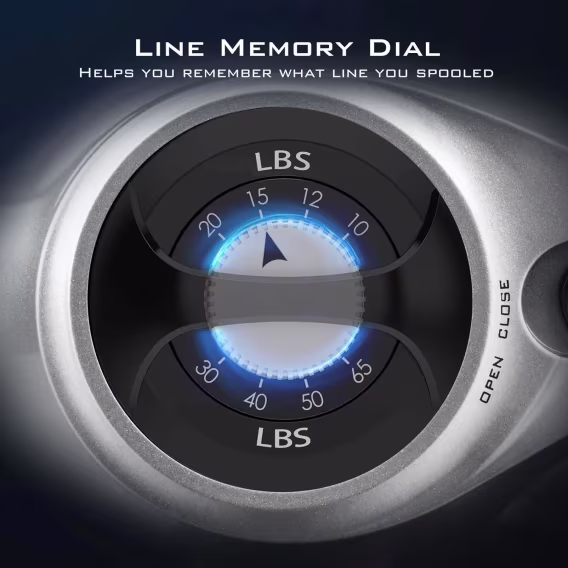 KastKing Kapstan Elite 300 Baitcasting Balıkçılık Makarası