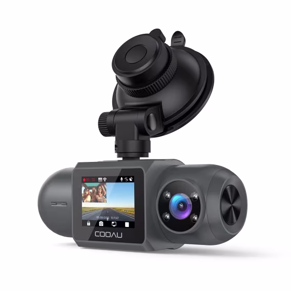 COOAU 1440P QHD Dahili GPS Wi-Fi Araç Kamerası (D30S)