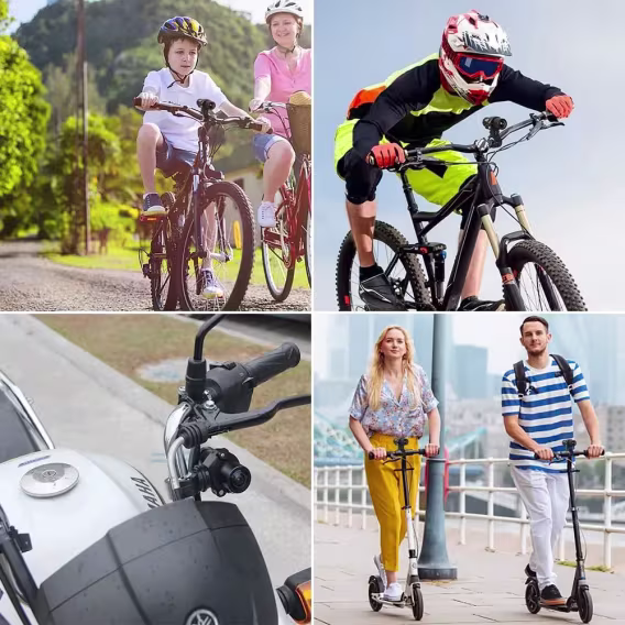 VSYSTO 2K WiFi Su Geçirmez Motosiklet Kaskı Aksiyon Kamerası