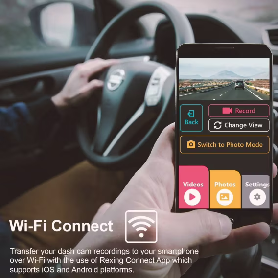 REXING V1  4K Ultra HD Araç İçi Kamera