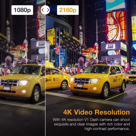 Rexing V1GW4K Ultra HD Araç İçi Kamera
