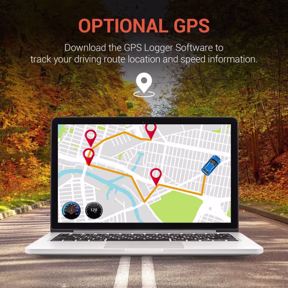 Rexing V1P 4K Çift Kanallı Araç Kamerası 4K+1080p