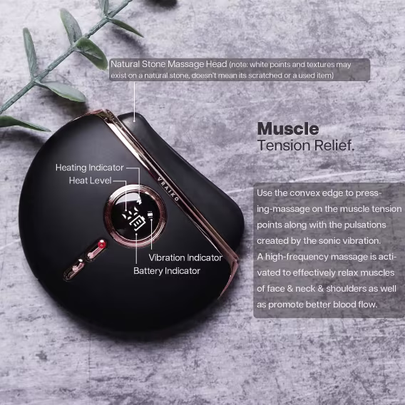 VRAIKO Gua Sha Elektrikli Yüz Masaj Cihazı