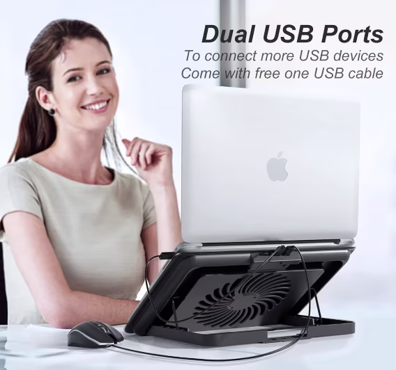 ICE COOREL Alüminyum Laptop Soğutucusu  2023 Yükseltmesi