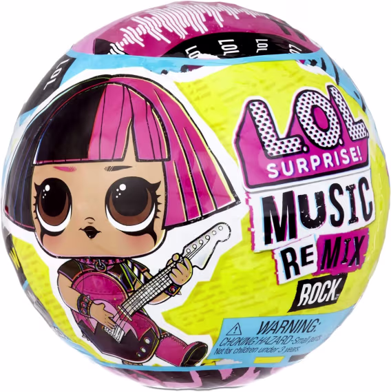 L.O.L. Surprise! Remix Rock Dolls Lil Sisters ve 7 Sürpriz
