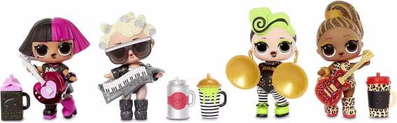 L.O.L. Surprise! Remix Rock Dolls Lil Sisters ve 7 Sürpriz