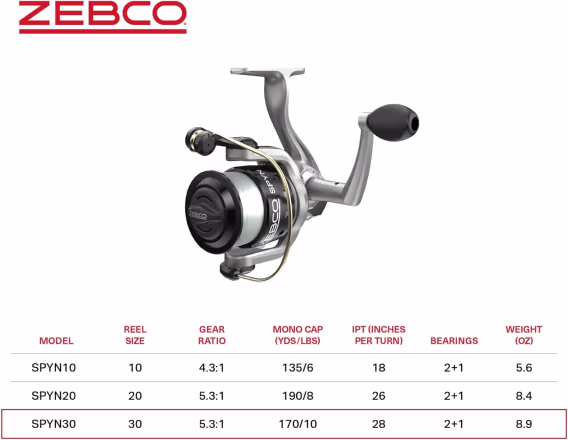 Zebco Spyn İplik Balıkçılık Makarası