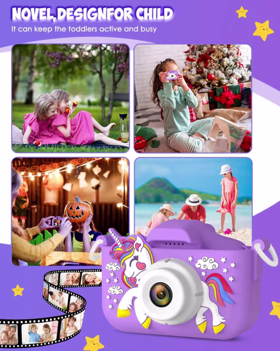 Desuccus Çocuklar için Dijital Kamera 