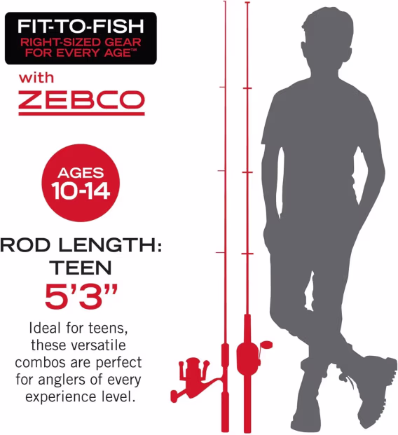 Zebco Rambler Olta ve Çubuk Kombo