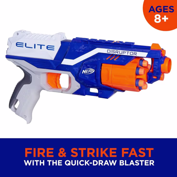 NERF Elite Disruptor Blaster Reflex Mavi
