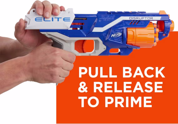 NERF Elite Disruptor Blaster Reflex Mavi