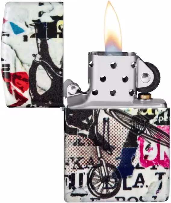 Zippo 540 Renkli Çakmak (Pop Art)
