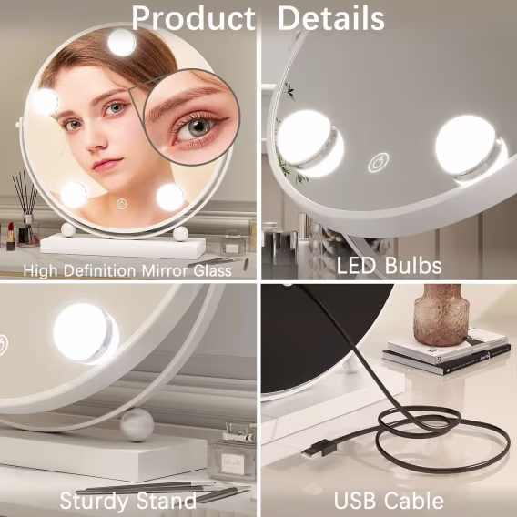 ROLOVE Hollywood Makyaj Aynası