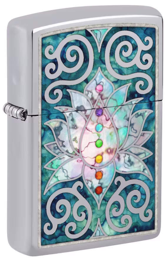 zippo-spirituel-cakmaklar-parlak-krom-lotus-cicegi-fuzyonu-v-922680