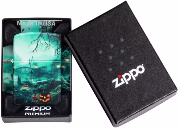 Zippo Kafatası Çakmak  Cıva Cam Kafatası Mat