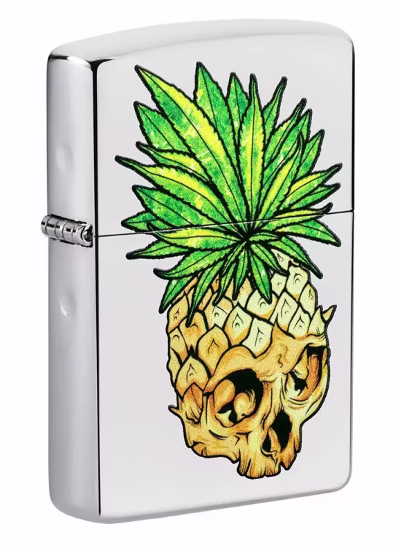 Zippo Çakmak  Siyah Mat Kafatası Joker