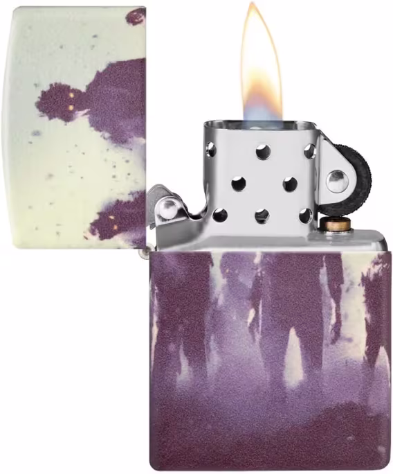 Zippo Çakmak  Armor Parlak Mavi Multicut Kafatası