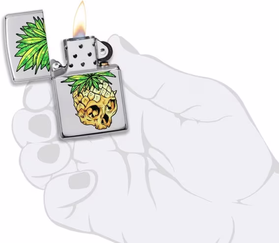 Zippo Çakmak  Parlak Siyah Kukla Telleri