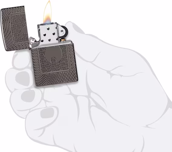 Zippo Alev Çakmaklar  Derin Oymalı Alev Zırhı