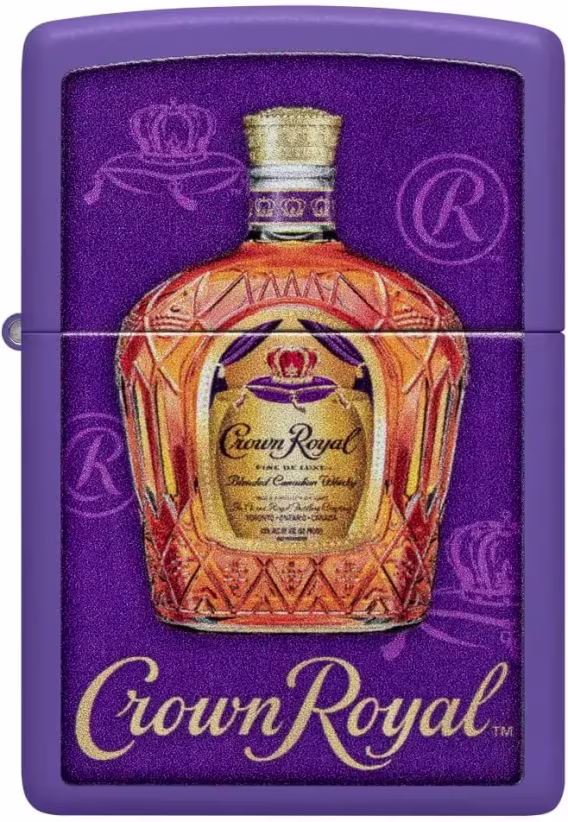 Zippo Crown Royal Çakmak  Mor