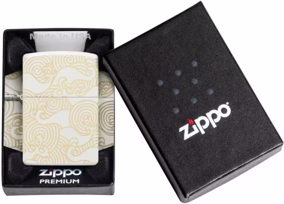 Zippo Artistik Çakmak  Beyaz