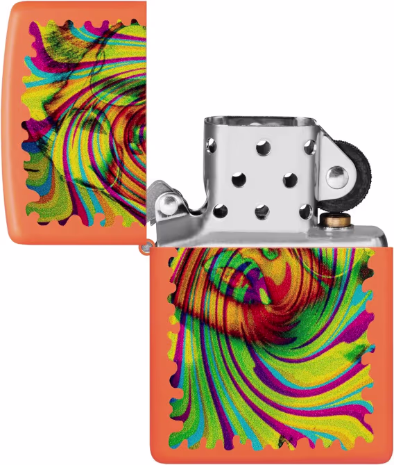 Zippo Artistik Çakmak  Güneş Gözlüğü Kadın Turuncu Mat