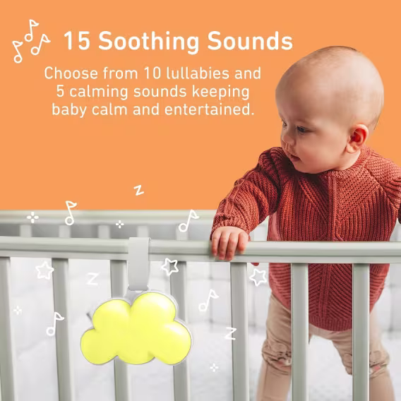 Pure Enrichment® PureBaby® Bulut Ses Makinesi ve Gece Işığı