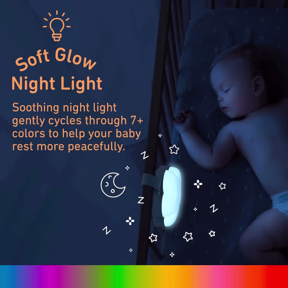 Pure Enrichment® PureBaby® Bulut Ses Makinesi ve Gece Işığı