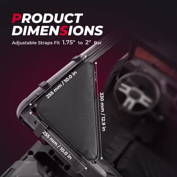 KEMIMOTO UTV Roll Bar Üçgen Saklama Çantası
