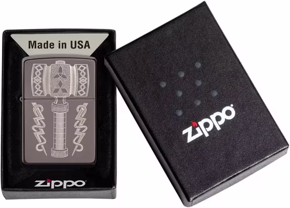 Zippo Mistik Motifli Efsanevi Çakmak