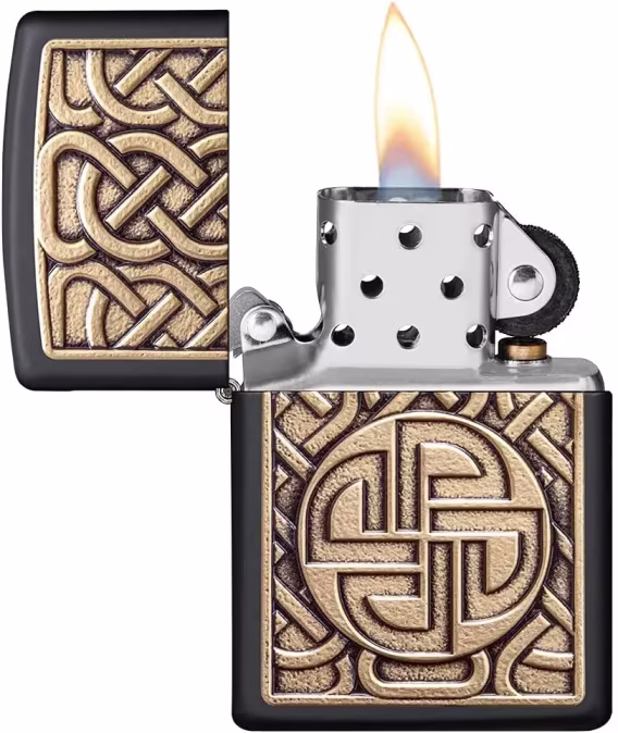 Zippo Mistik Motifli Efsanevi Çakmak