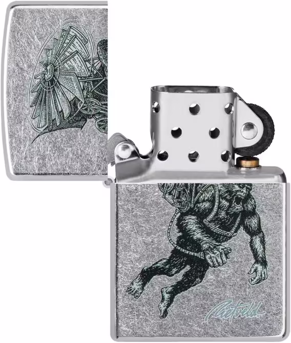 Zippo Mistik Motifli Efsanevi Çakmak