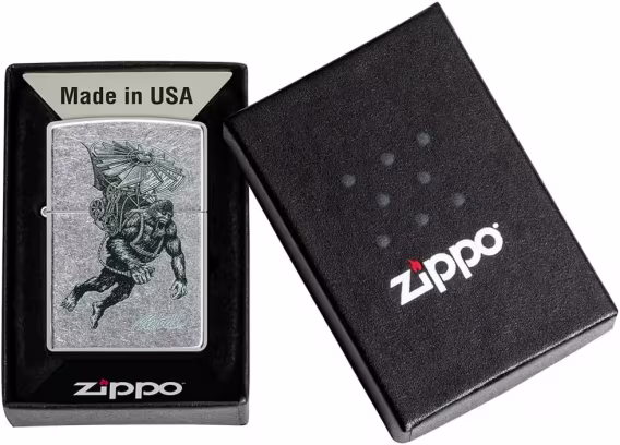 Zippo Mistik Motifli Efsanevi Çakmak