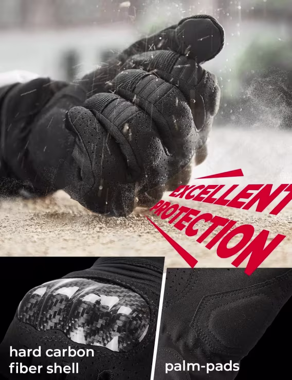 KEMIMOTO Erkek Motosiklet Eldiveni