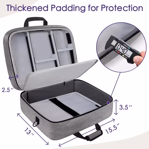 SNIGJAT 10mm Dolgulu Koruyucu DJ Mikser Çantası