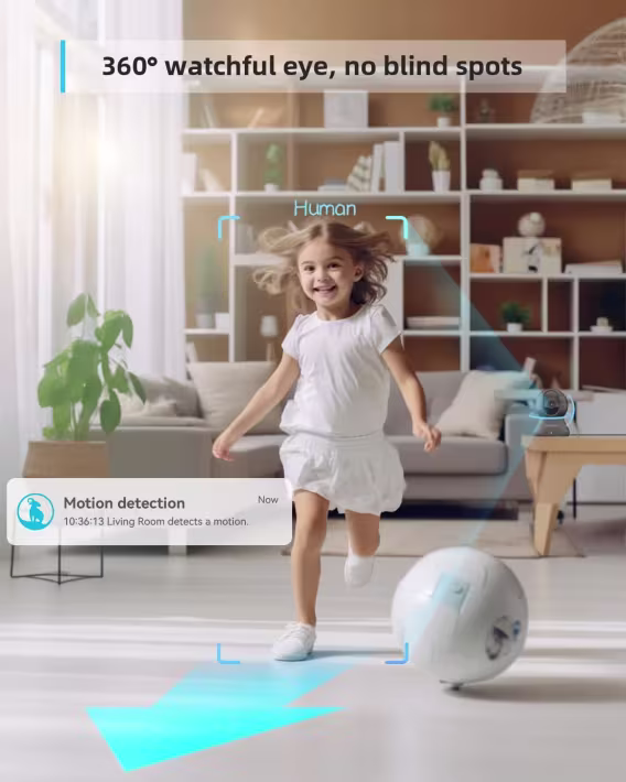 Blurams 360° 2K İç Mekan Güvenlik Kamerası