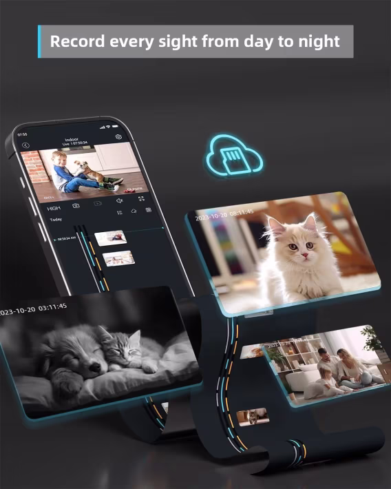 Blurams 360° 2K İç Mekan Güvenlik Kamerası