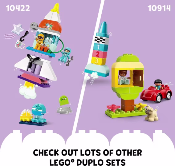 LEGO DUPLO Uzay Mekiği Macerası Roket Gemisi Yapım Seti