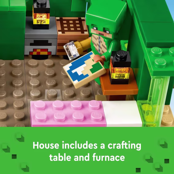 LEGO Minecraft Kaplumbağa Sahil Evi İnşaat Oyuncağı