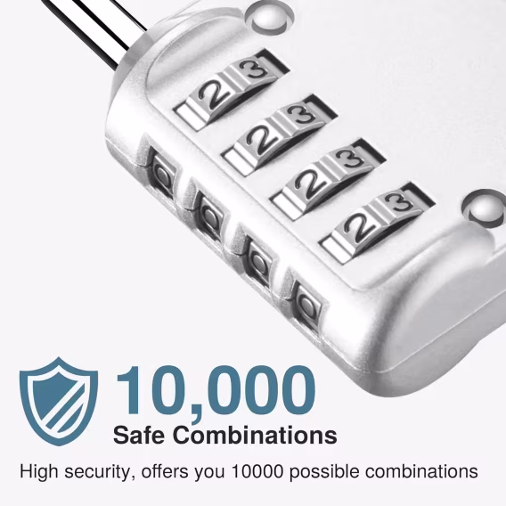 Puroma 2'li Paket Şifreli Kilit 4 Haneli