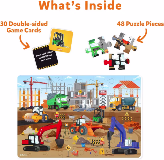 Skillmatics Zemin Yapboz ve Oyun  Parça ve Oyun Alanı