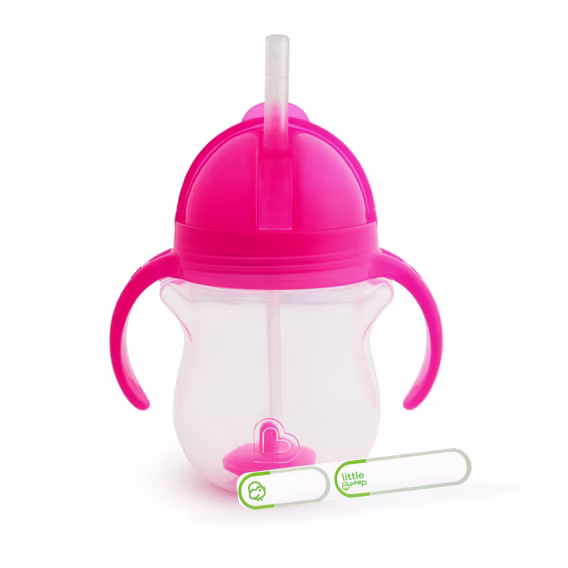 Munchkin Tıklama Kilidi Kapaklı Pipetli Çocuk Suluğu