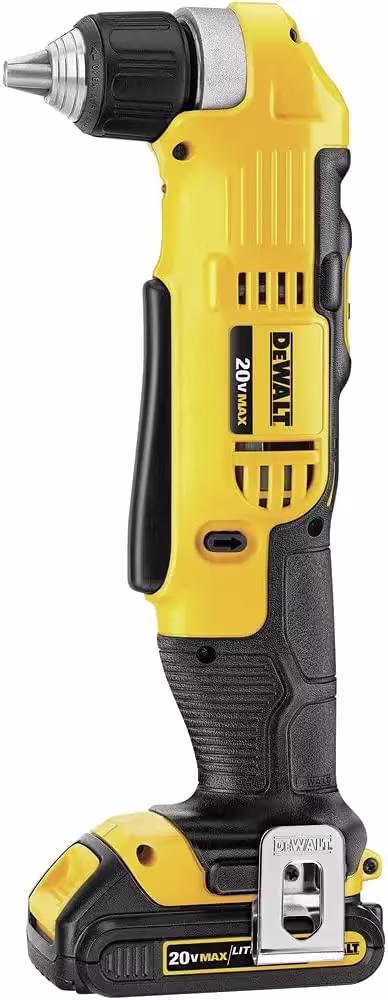 DEWALT 20V MAX Dik Açılı Akülü Matkap/Tornavida Seti