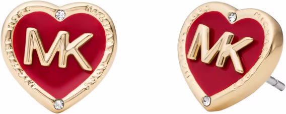 Michael Kors Kadın MK Rose Gold Rengi Pirinç Düğme Küpe MKJ7708791