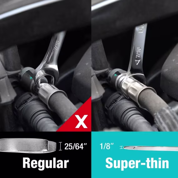 DURATECH Süper İnce Açık Uçlu Anahtar Seti