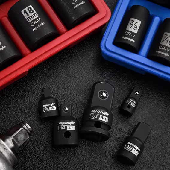 EPAuto Darbeli Lokma Adaptör ve Redüksiyon Seti  5 Parça